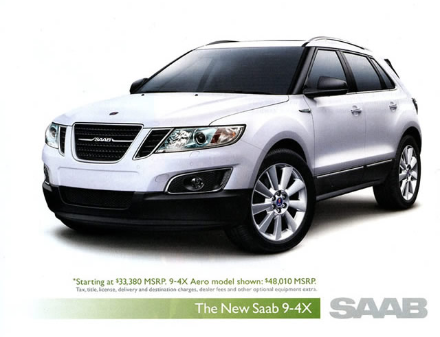 2005 2006 SAAB 97x 9-7X Original Advertisement Print Art Car Ad J964