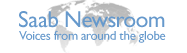 Saab Newsroom logo